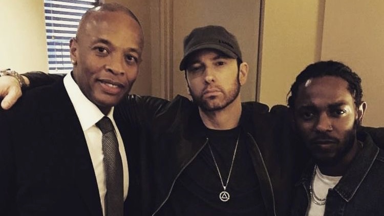 Dr.Dre Eminem  Kendrick Lamar